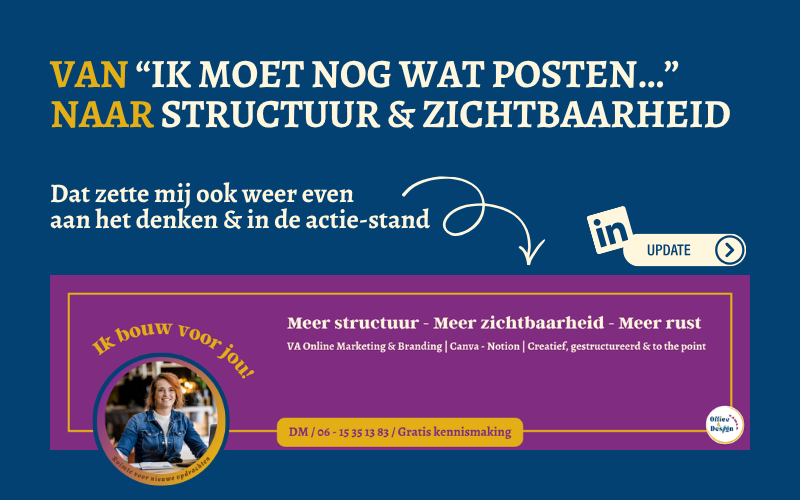 Herkenbaar: “ik moet nog wat posten”? Ontdek hoe je met structuur en een contentplan zorgt voor rust, overzicht en consistente online zichtbaarheid.